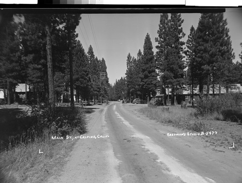 Main St., at Calpine, Calif