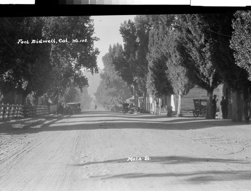 Fort Bidwell, Cal. Main-St