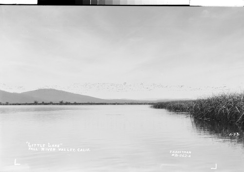 "Little Lake" Fall River Valley, Calif