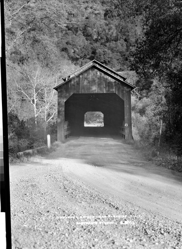 Covered Bridge near Paradise, Calif