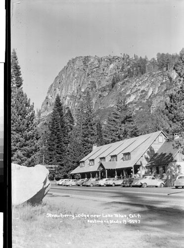 Strawberry Lodge near Lake Tahoe, Calif