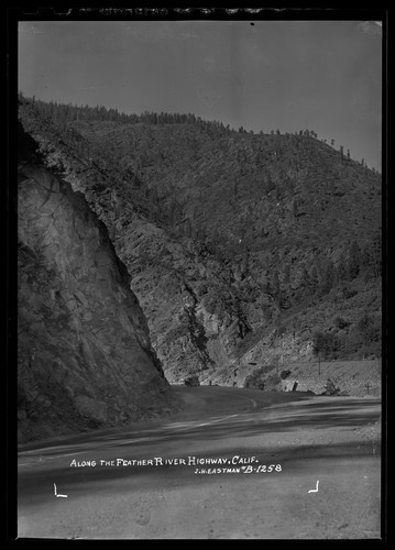 Along the Feather River Highway, Calif