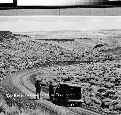 The Rim Rock Country of Lake County, Ore