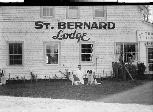 St. Bernard Lodge, Mill Creek, Calif. Ph. Alpine 8-3903