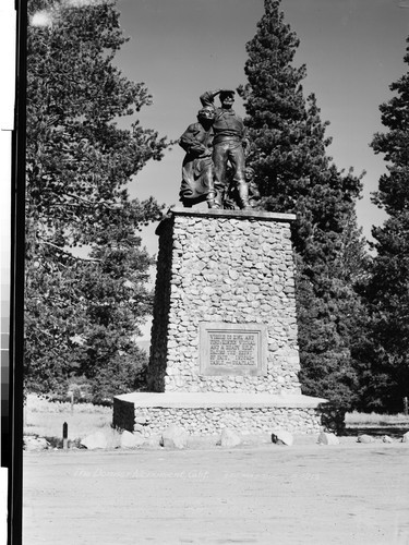 The Donner Monument, California