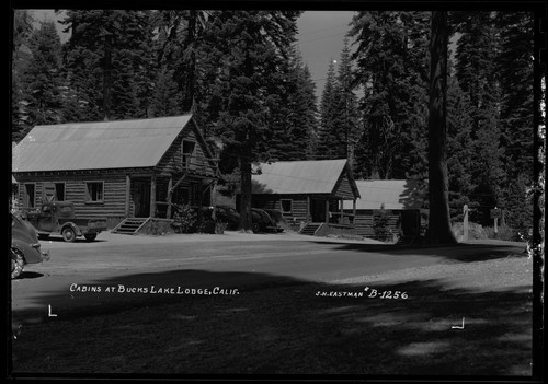 Cabins at Bucks Lake Lodge, Calif