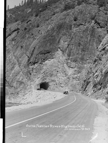 On the Feather River Highway, Calif