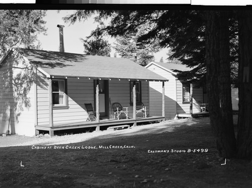 Cabins at Deer Creek Lodge, Mill Creek, Calif