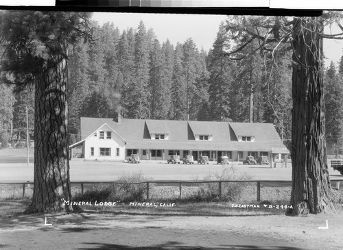 "Mineral Lodge" - Mineral, Calif