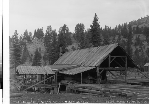 The-Conklin-Lumber-Mill=Modoc-Co-Cal