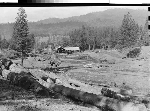 Saw Mill at Weaverville, Calif