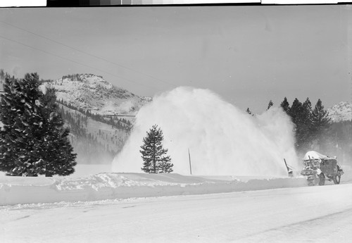 Along Highway 40 Near Donner Summit, Calif