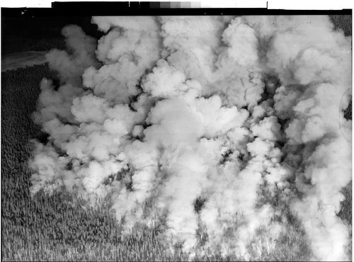 Eagle Lake Fire Aerial Shots