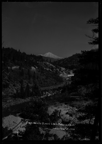 Sacramento River & Mt. Shasta, Calif