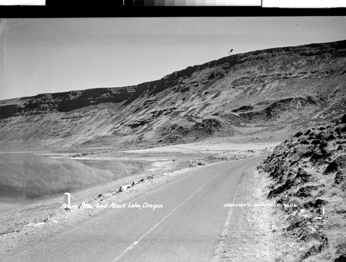 Abert Rim and Abert Lake, Oregon