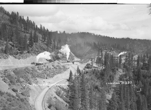 In the Feather River Canyon, Calif