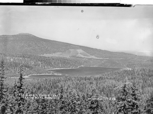 "Snag Lake & Cinder Cone" in Lassen Nat'l. Park, Calif