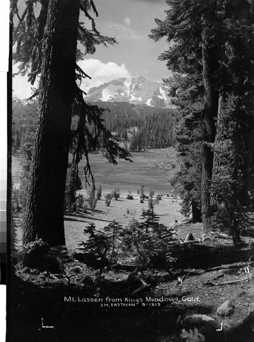 Mt. Lassen from King's Meadows, Calif