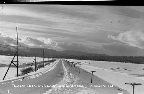 "Lassen Volcanic Highway" near Chester, Calif