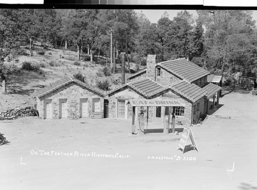 On the Feather River Highway, Calif