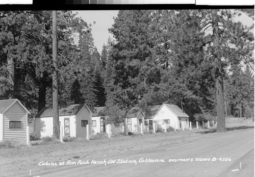 Cabins at Rim Rock Ranch, Old Station, California