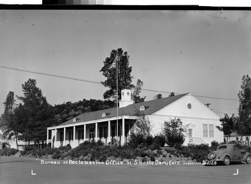 "Bureau of Reclamation Office" at Shasta Dam, Calif