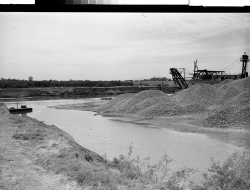 Gold Dredger near Oroville, Calif