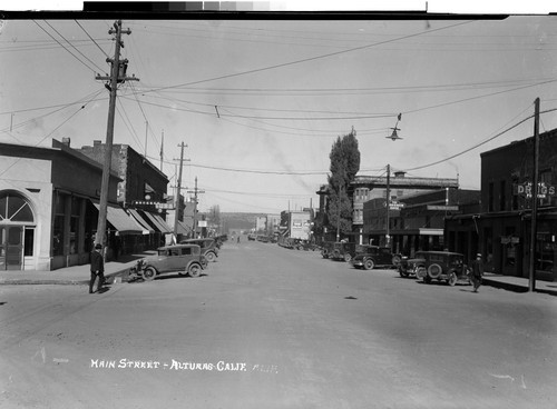 Main Street - Alturas Calif