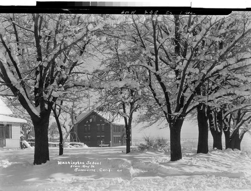 Washington School From Gay St. Susanville, Calif