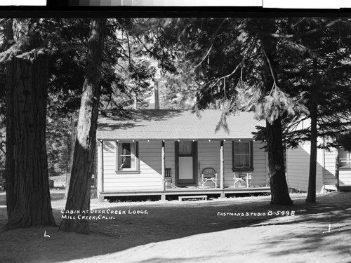 Cabin at Deer Creek Lodge, Mill Creek, Calif