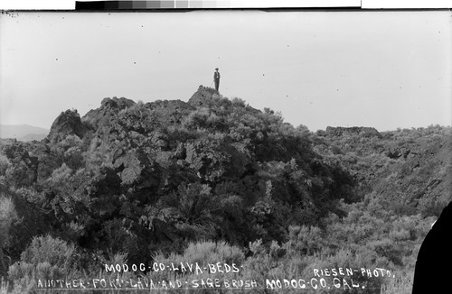 Modoc-Co-Lava-Beds-Another-Fort-Lava-And-Sagebrush Modoc-Co. Cal