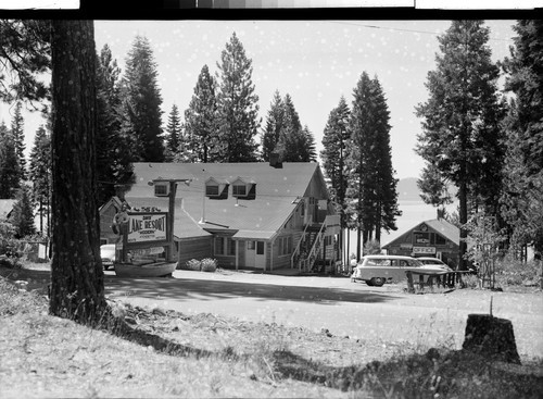 At Davis Lake Resort, Lake Almanor, Calif