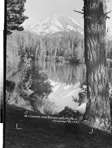 Mt. Lassen, From Reflection Lake, Calif