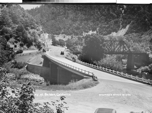 Highway at Belden, California