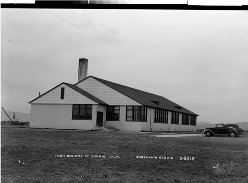 High School at Dorris, Calif