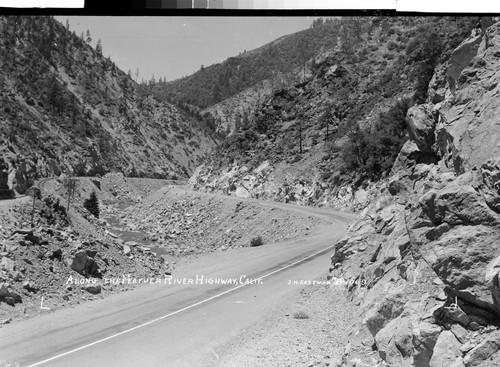 Along the Feather River Highway, Calif