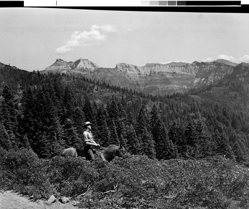 Marble Rim in Marble Mt. Primitive Area, Calif