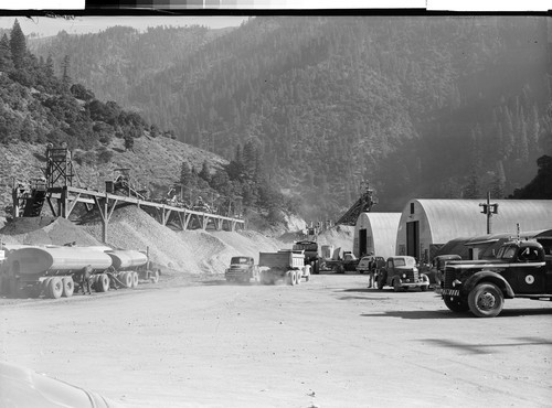 P. G. & E. Construction Feather River Canyon