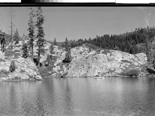One of the Cudahy Lakes, Marble Mt. Primitive Area, Calif