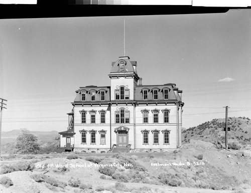 Old 4th Ward School at Virginia City, Nev