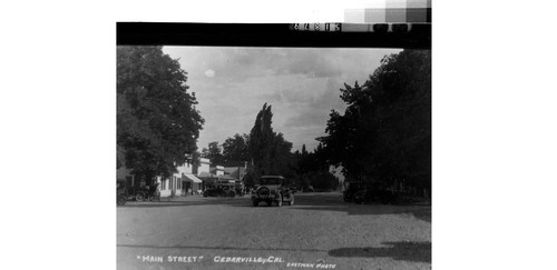 "Main Street" Cedarville, Cal