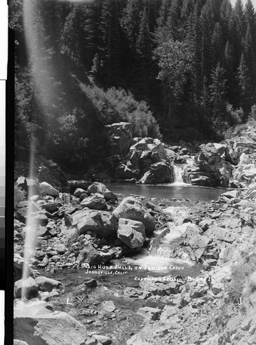 Big Hole Falls, on Jamison Creek Johnsville, Calif