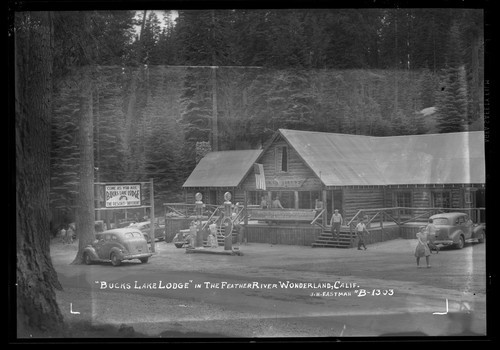 "Bucks Lake Lodge" in the Feather River Wonderland, Calif