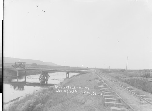 Irrigation-Ditch and-N.C.O.-R.R.-in-Modoc.-Co