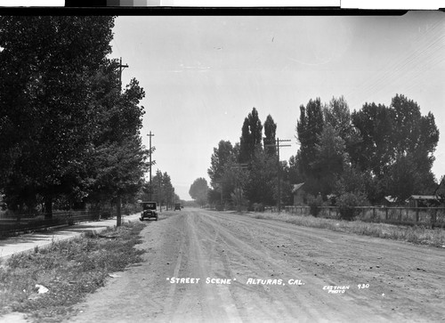 "Street Scene" Alturas, Cal