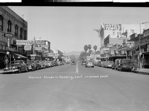 Market Street in Redding, Calif