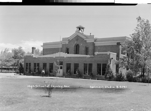 High School at Fernley, Nev