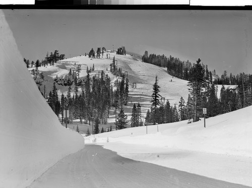 Highway 40 near Donner Summit, Calif