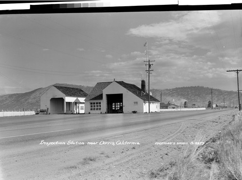 Inspection Station near Dorris, California