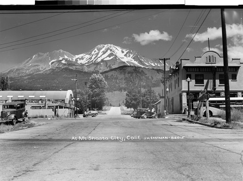 At Mt. Shasta City, Calif